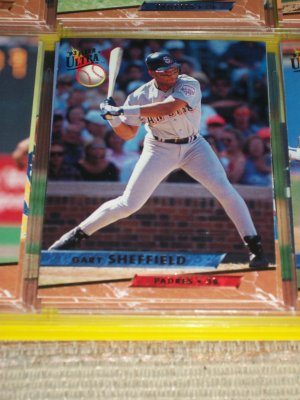 Gary Sheffield 93 fleer ultra baseball card