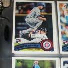 Darwin Barney 2011 Topps Baseball Card- Rookie Card