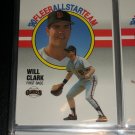 Will Clark 1990 Fleer All-Star Team Baseball card