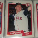 Roger Clemens 1990 Fleer Baseball card