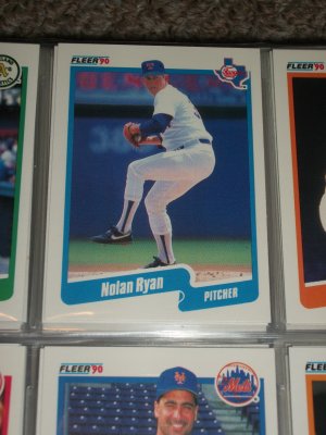 Nolan 1990 Fleer Baseball Card