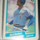 Gary Sheffield 1990 Fleer Baseball card