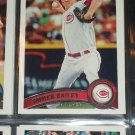 Homer Bailey 2011 Topps Baseball card