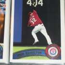 Josh Hamilton 2011 Topps baseball card