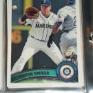 Justin Smoak 2011 Topps baseball card