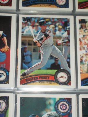 Buster Posey 2011 Topps Baseball Card
