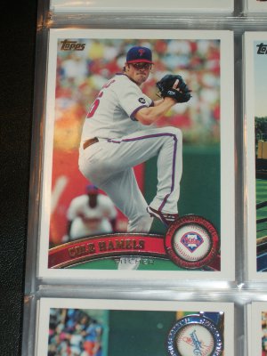 Cole Hammels 2011 Topps Baseball Card