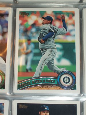 Felix Hernandez 2011 Topps Baseball Card