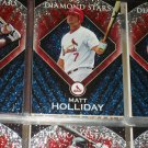 Matt Holiday 2011 Topps "Diamond Stars" Baseball Cards