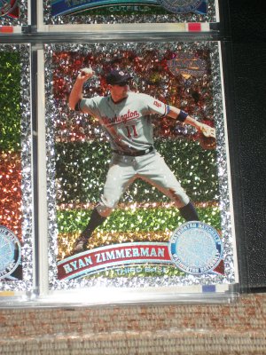 Ryan Zimmerman 2011 Topps "Diamond Anniversary" baseball card