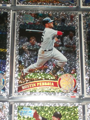 Dustin Pedroia 2011 Topps "Diamond Anniversary" baseball card
