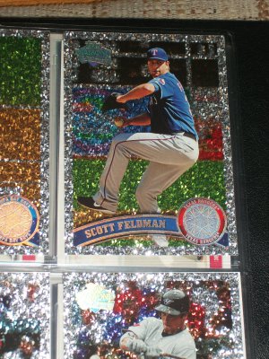 Scott Feldman 2011 Topps "Diamond Anniversary" Baseball Card