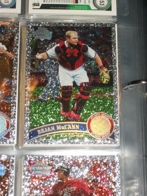 Brian McCann 2011 Topps "Diamond Anniversary" baseball card