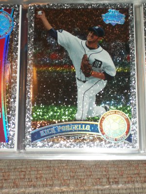 Rick Porcello 2011 Topps "Diamond Anniversary" baseball card
