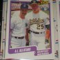 1990 Fleer Baseball- Super Star Specials "A.L. All-Stars" Mattingly+McGwire card