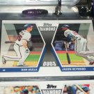 2011 Topps "Diamond Duos" Uggla/Heyward baseball card