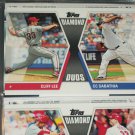 2011 Topps "Diamond Duos" Cliff Lee/C.C. Sabathia baseball card