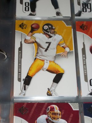 Ben Roethlisberger 2008 UD SP football card