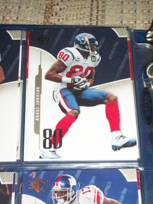 Andre Johnson 2008 UD SP football card