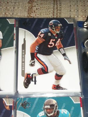 Brian Urlacher 2008 UD SP football card