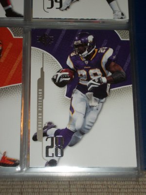 Adrian Peterson 2008 UD SP football card