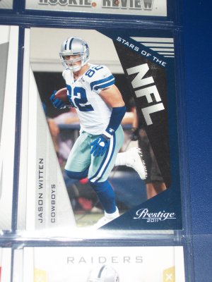 Jason Witten 2011 Penini Prestige RARE "STARS OF THE NFL" insert football card