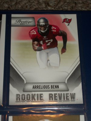 Arrelious Benn 2011 Panini Prestige RARE "Rookie Review" Football Card