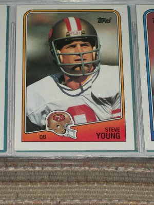Steve Young 1988 Topps Football Card