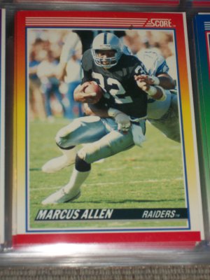 Marcus Allen 1990 Score Football Card