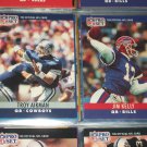 Aikman/Kelly 1990 Pro Set Football Cards