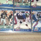 1990 Pro Set Singletary, White, McDaniel Pro Bowl Football Cards