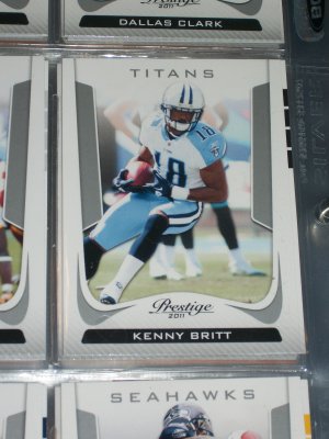 Kenny Britt 2011 Panini Prestige Football Card