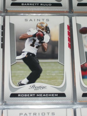 Robert Meachen 2011 Panini Prestige football card