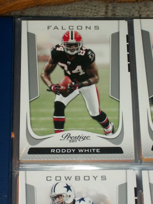 Roddy White 2011 Panini Prestige Football Card