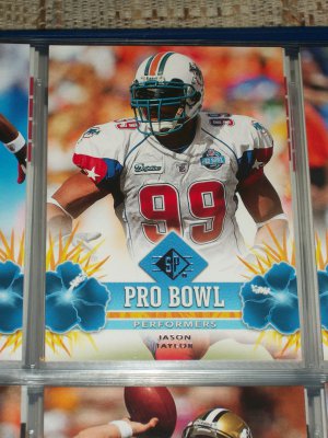 Jason Taylor 2008 UD SP "Pro Bowl Performers" Football Card