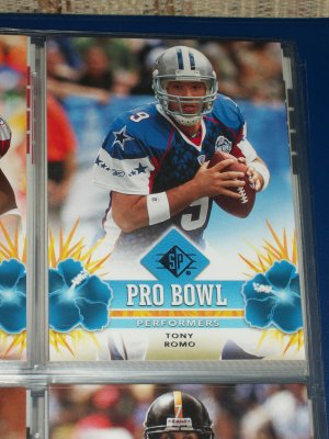 Tony Romo 2008 UD SP "Pro Bowl Performers" Football Card