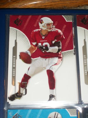 Kurt Warner 2008 UD SP Football Card