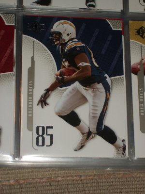 Antonio Gates UD SP Football card
