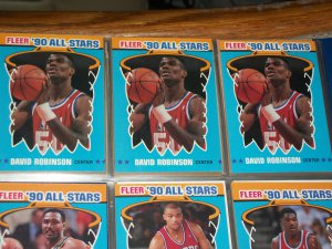 David Robinson 1990 Fleer All-Star Basketball Card