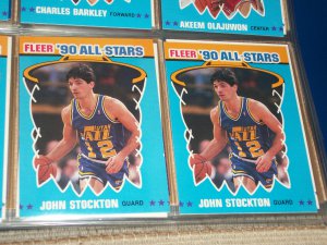 John Stockton1990 Fleer All-Stars Basketball Card