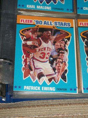 Patrick Ewing 1990 Fleer All-Star Basketball Card