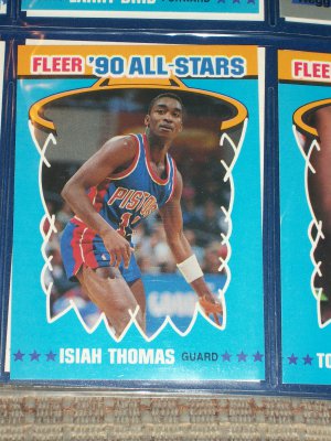 Isiah Thomas 1990 Fleer All-Star Basketball Card