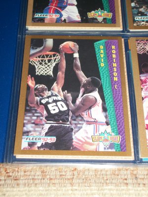 David Robinson 92-93 "Slam Dunk" basketball card