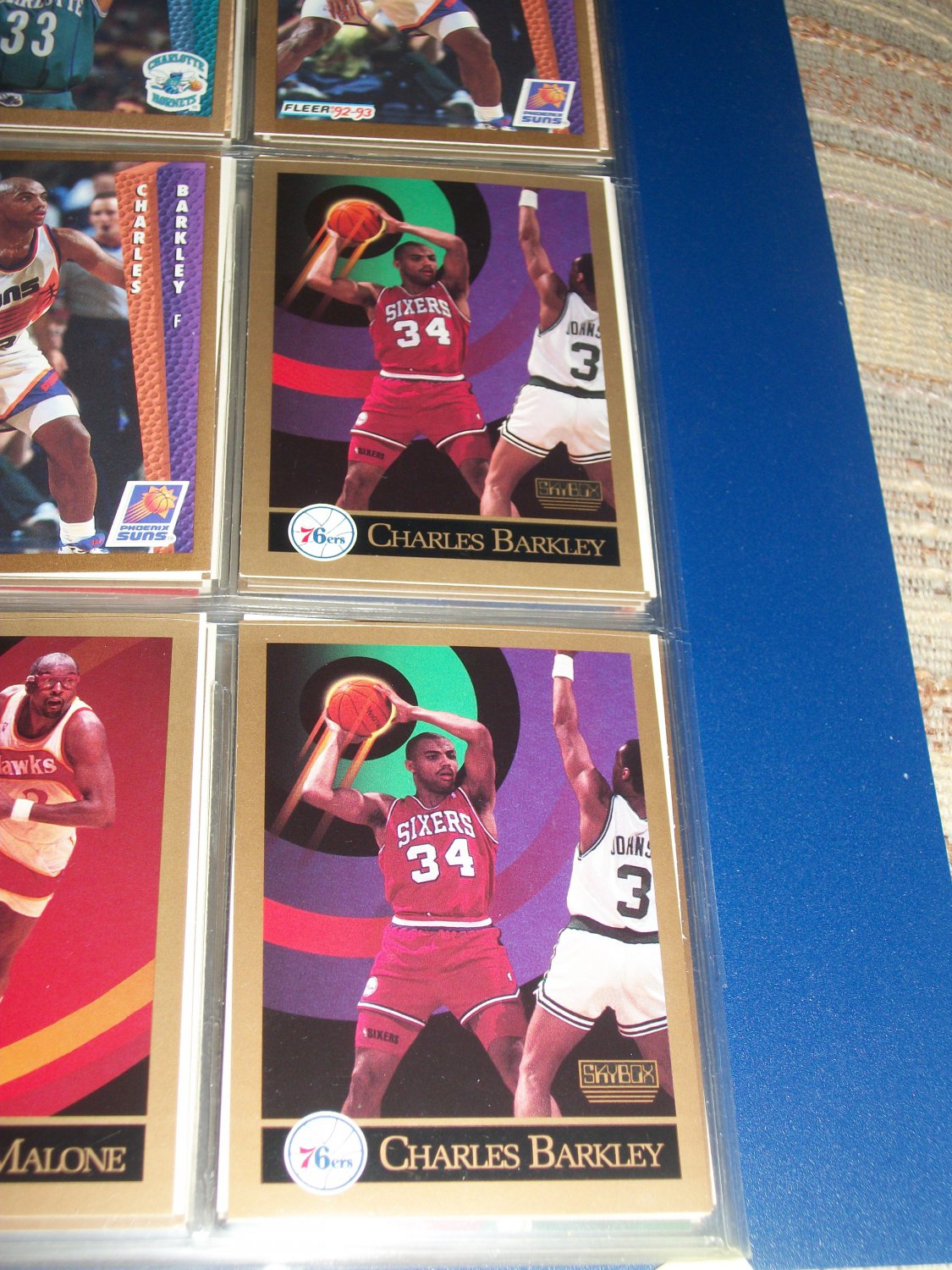 Charles Barkley 1990 Skybox Basketball Card