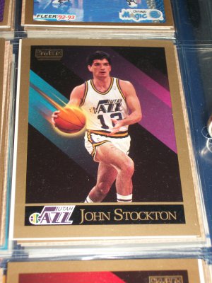 John Stockton 1990 Skybox Basketball Card