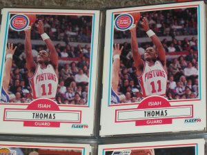 Isiah Thomas 1990 Fleer Basketball Card