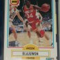Akeem Olajuwan 1990 Fleer Basketball Card