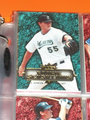 Josh Johnson 2007 Fleer "Rookie Sensations Baseball Card