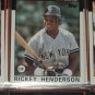 Rickey Henderson 1986 Topps Baseball Card