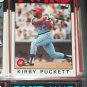 Kirby Puckett 1986 Topps Baseball Card